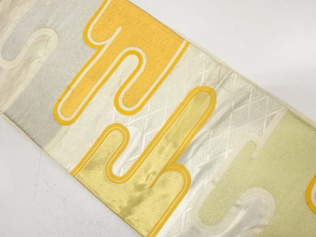 Japanese Kimono / Antique / Fukuro Obi Silk